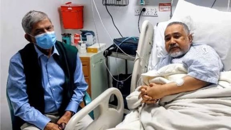 জামায়াত নেতা ডা. তাহেরকে দেখতে হাসপাতালে মির্জা ফখরুল