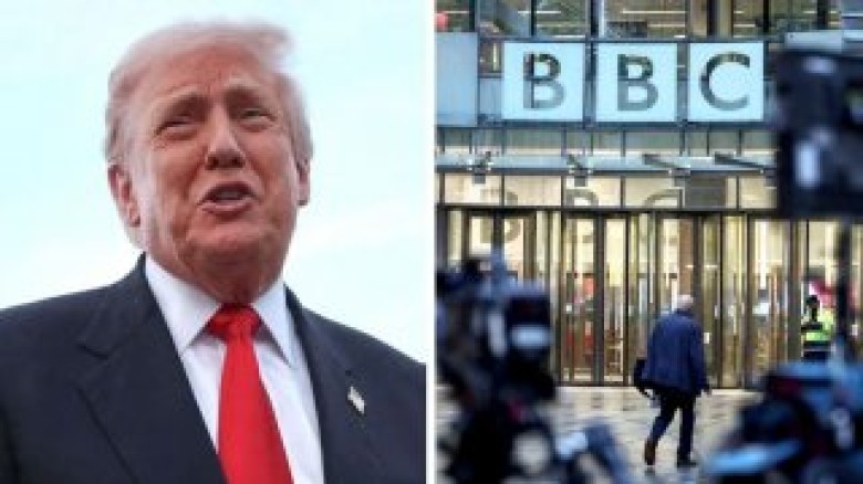 বিবিসির বিরুদ্ধে হাজার কোটি ডলারের মানহানি মামলা করল ট্রাম্প