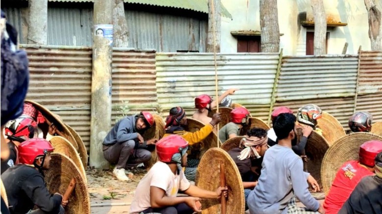 ভাঙ্গায় আধিপত্য ও জমি নিয়ে রণক্ষেত্র সরইবাড়ি গ্রাম